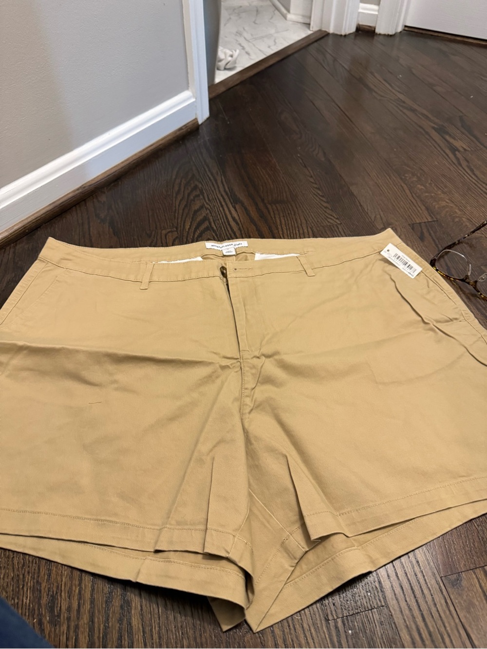 Amazon Essentials Tan Women's Bermuda Shorts